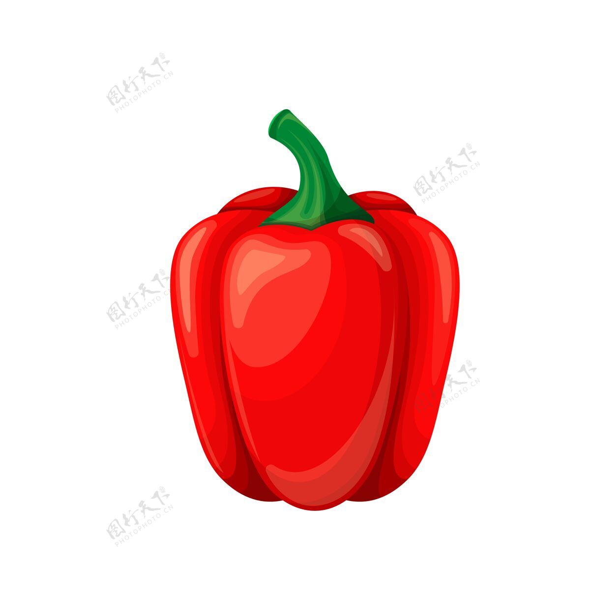 蔬菜漂亮的辣椒蔬菜插画收获有机胡椒