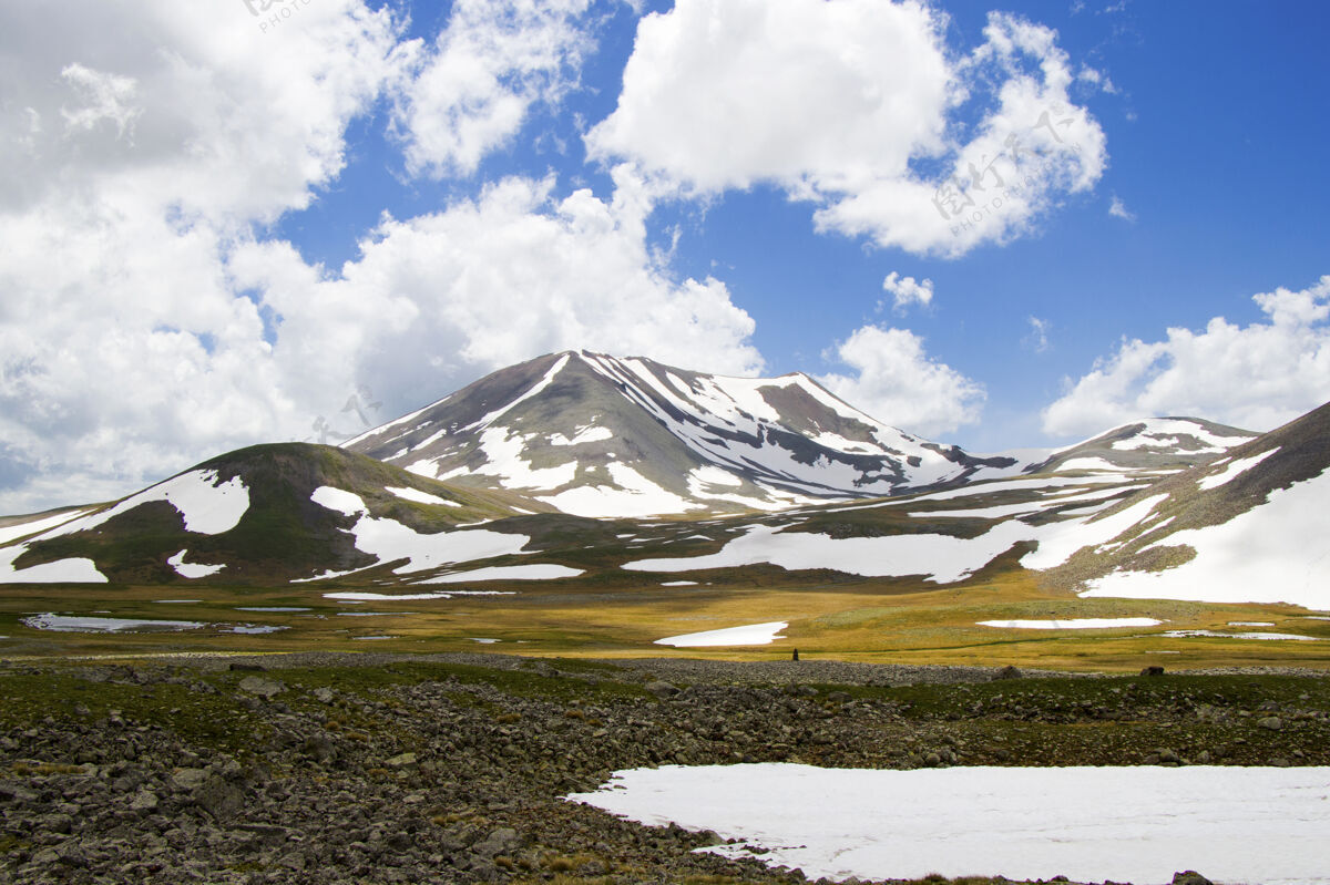 惊人神奇美丽的山脉景观 雪景五颜六色风景环境