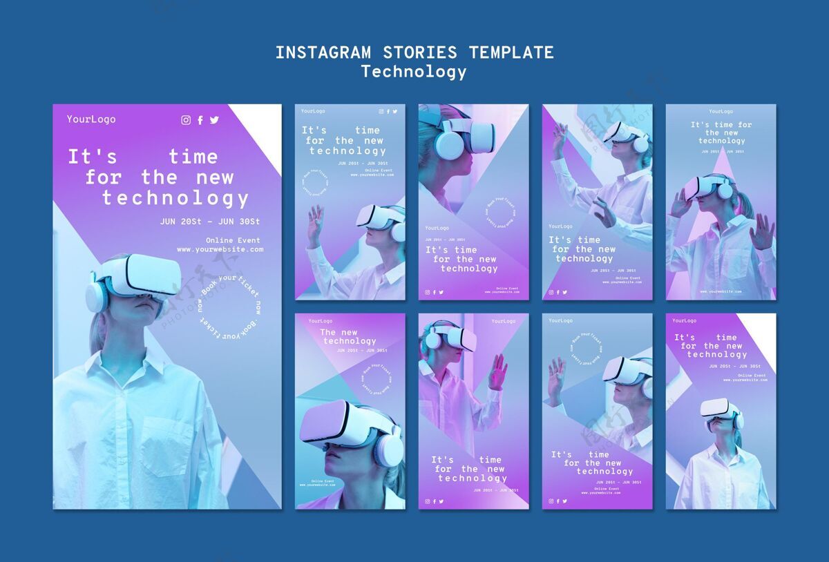 游戏虚拟现实社交媒体故事社交媒体未来主义Instagram