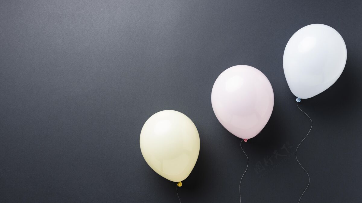 节日组成不同的节日气球静物惊喜气球