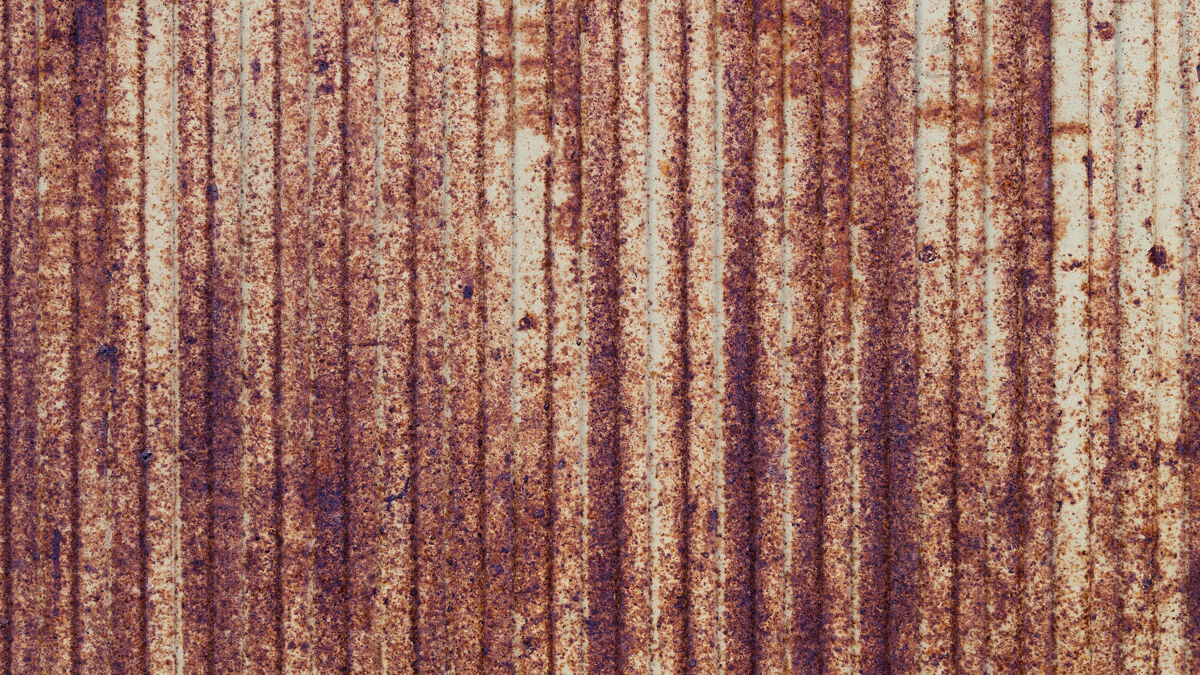金属生锈的金属墙纹理背景氧化物墙壁生锈