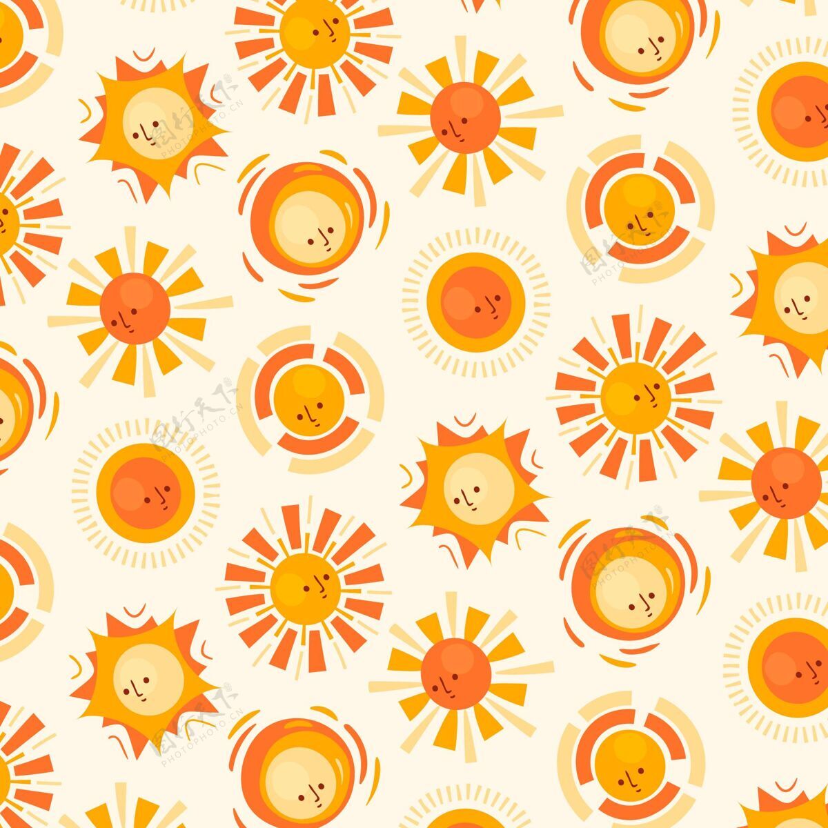 背景手绘太阳图案太阳背景太阳墙纸太阳图案