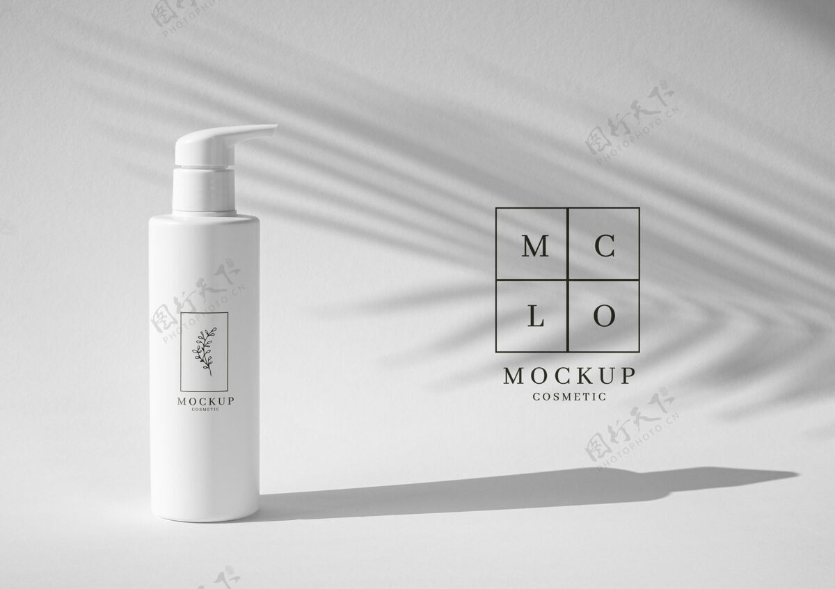 化妆品产品美容化妆品产品模型乳液美容模型