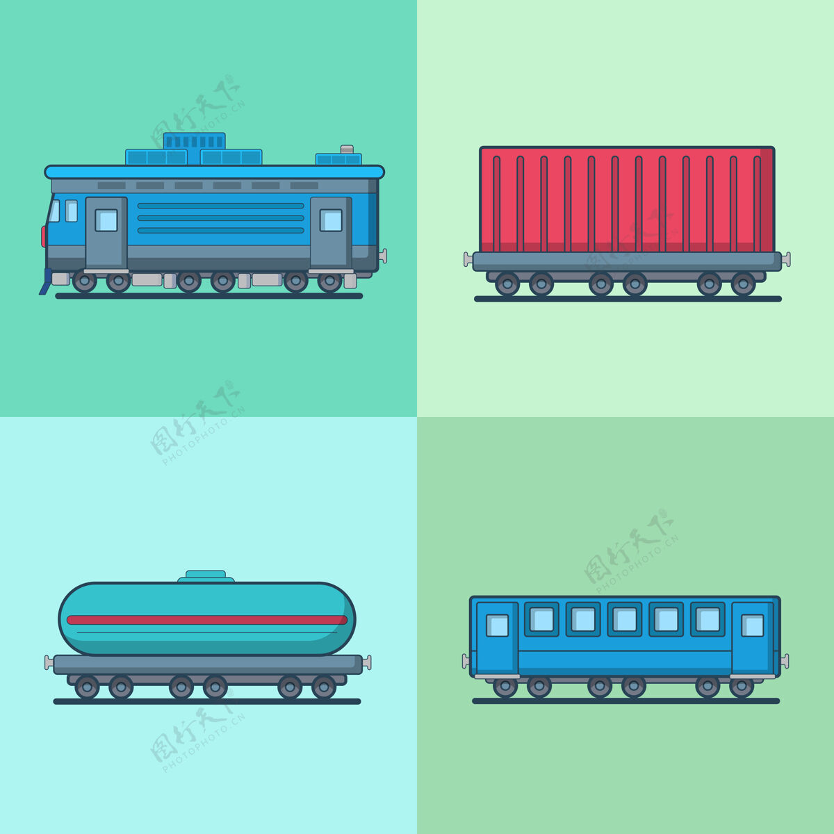 铁路机车客车车厢水箱铁路运输成套设备铁路水箱铁路