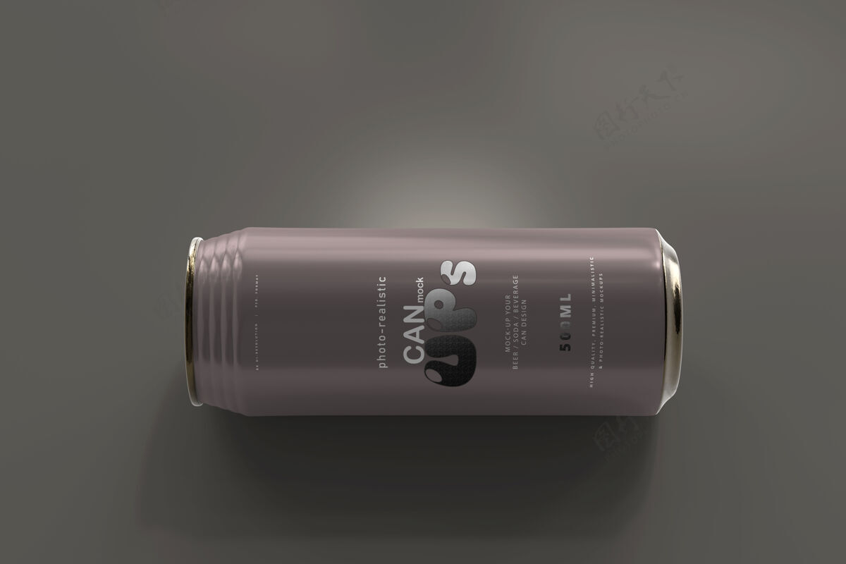光泽500毫升苏打水可以模拟模型饮料啤酒