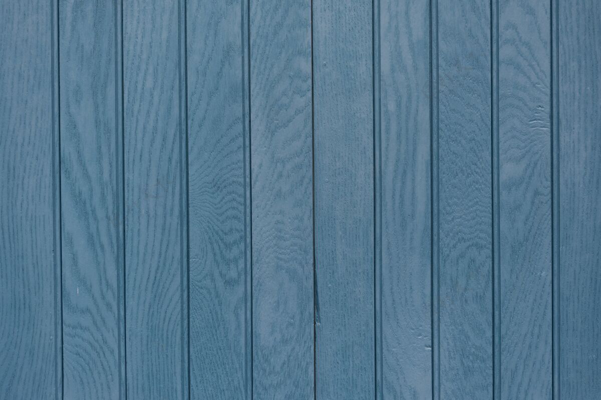 设计蓝色木板木背景特写镜头垃圾面板地板