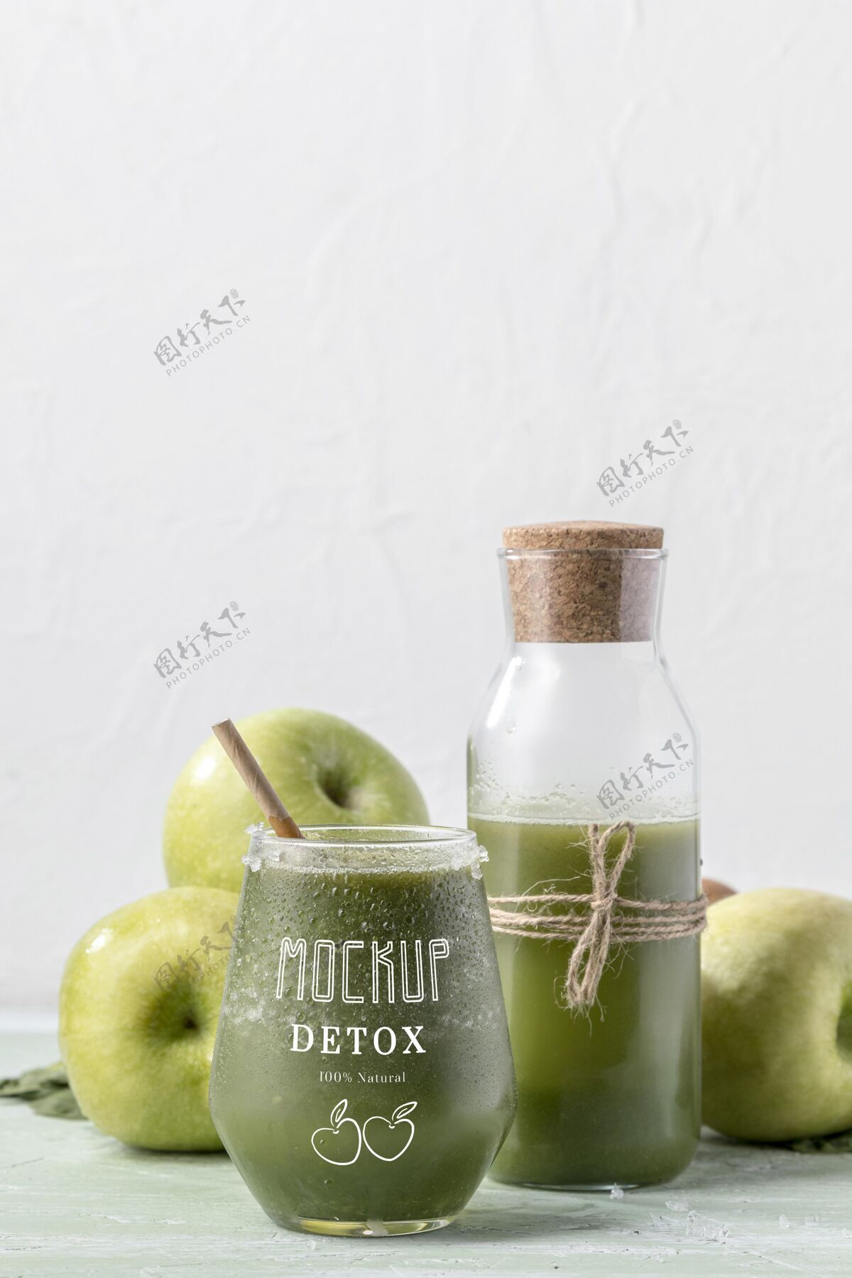 实体模型美味排毒果汁概念模型水果营养液体