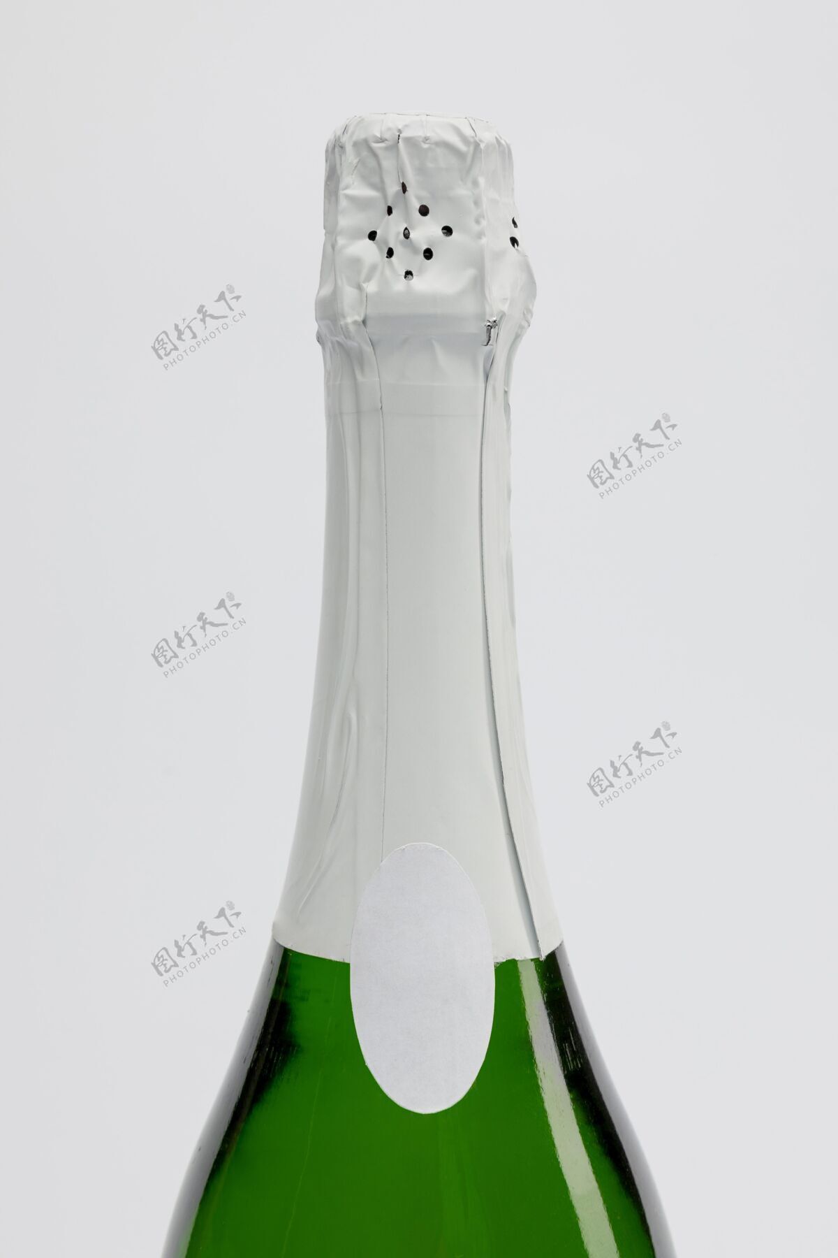 前夜带模型的香槟瓶香槟瓶瓶子香槟